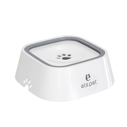 Pet Water Bowl Anti Spill Automatic Dog Bowl Vehicle Carried Floating Bowl Slow Wate - Zecs shopping