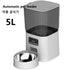 Pet Automatic Feeder Dog Feeding And Water Dog Accessories Cat Drinking Water Flowing Water Without Inserting Electric Kettle - Zecs shopping