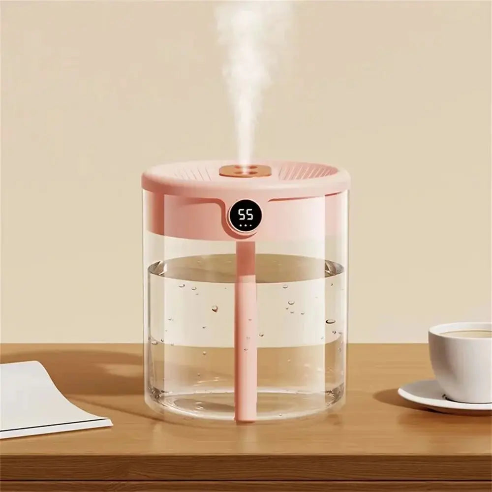 L Humidifier Household Small Large Capacity Mute Bedroom Usb Office Desktop Portable Student Two Port Spray Water Supplement