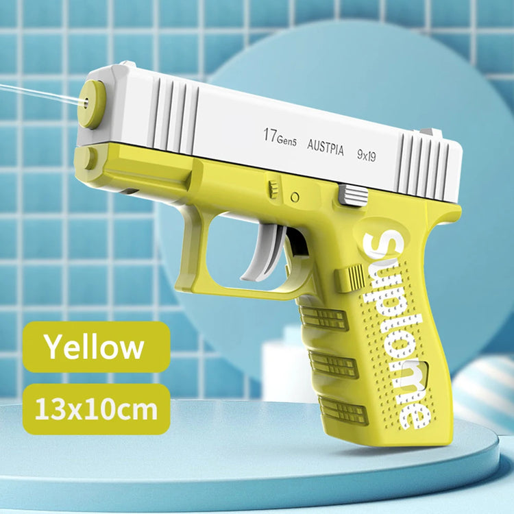 Summer Mini Water Gun Non Electric Pistol High-pressure Full Automatic Shooting Water Beach Toy Gun For Children Boy Girl Adults - Zecs shopping