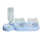 Pet SuppliesElevated Bowls for Cats and DogsDurable Double Cat and Dog Bowl FeedersElevated Cat Feeding and Drinking Supplies - Zecs shopping