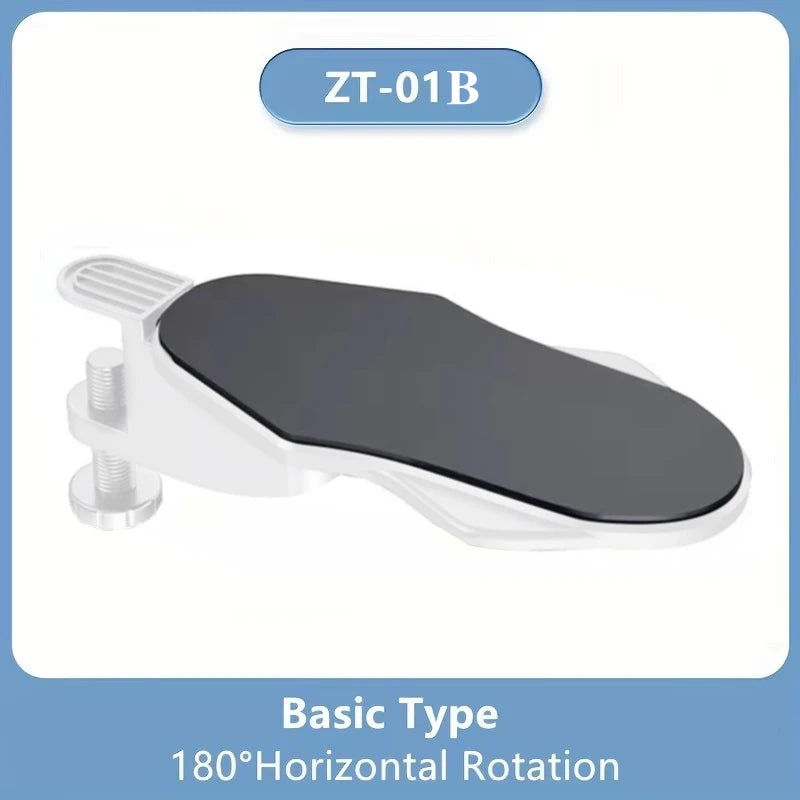 BEISHI Computer Arm Rest Desk Adjustable Ergonomic Wrist Rest Support For Keyboard Armrest Extender Rotating Mouse Pad Holder