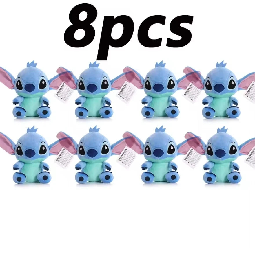 12cm 20cm 25cm Stitch Stuffed Plush Models Cartoon Stuffed Plush Dolls Anime Plush Baby Toys Kawaii Kids Birthday Gift - Zecs shopping