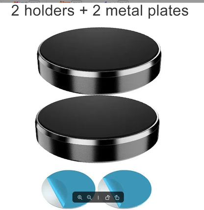 Magnetic Phone Car Holder Stand Universal Magnetic Mount Bracket Stick on Car Dashboard Wall for iPhone Samsung Xiaomi Huawei - Zecs shopping