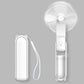 Portable Mini Handheld Fan – USB Rechargeable Folding Cooling Fan with Power Bank