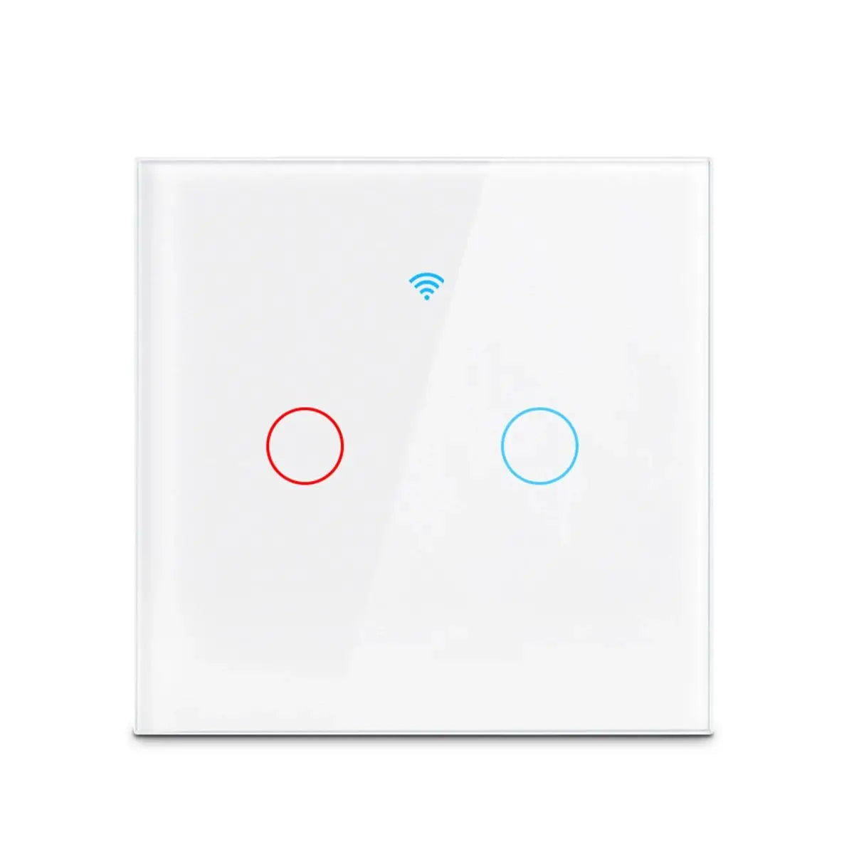EU Tuya WiFi Smart Switch RFMhz Remote Wall Touch Sensor Lightes Switch Works With Alexa No Neutral Wire Wireless Gang