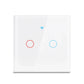 Tuya WiFi Smart Touch Switch – Alexa Compatible RF433 Wall Light Switch (No Neutral Wire)