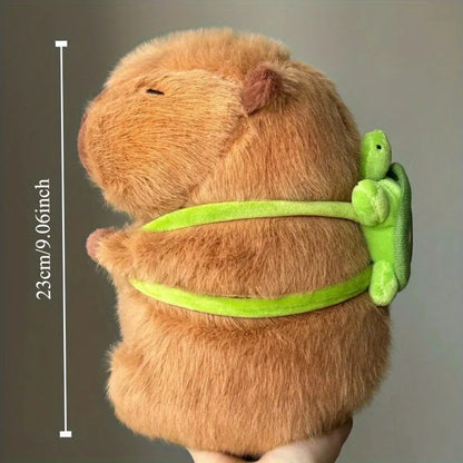 Cute Capybara Plush Toy – Soft Fluffy Anime Stuffed Animal Doll