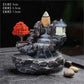 Incense Burner Mountains River Waterfall Fragrance Fireplace Backflow Aroma Smoke Zen Censer Holder Decoration for Home - Zecs shopping