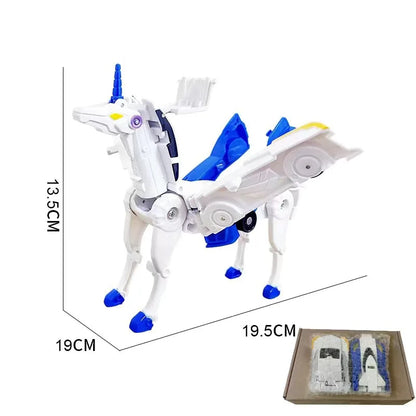 Transforming Robot Car Toy – Automatic 2-in-1 Diecast Vehicle for Kids