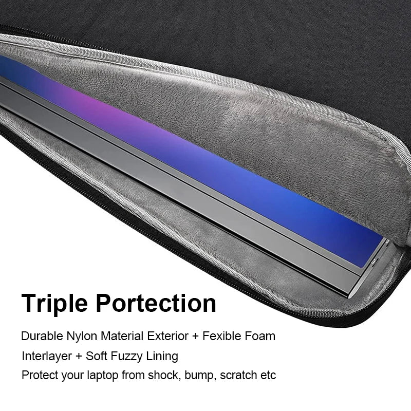 Laptop Sleeve Handbag Case Inch for Macbook Pro Air Waterproof Notebook Cover Lenovo ASUS Huawei Bag