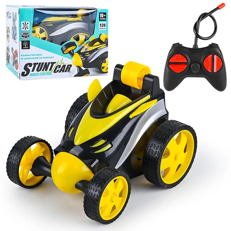 RC Stunt Car Flip Spin & Race Toy for Kids