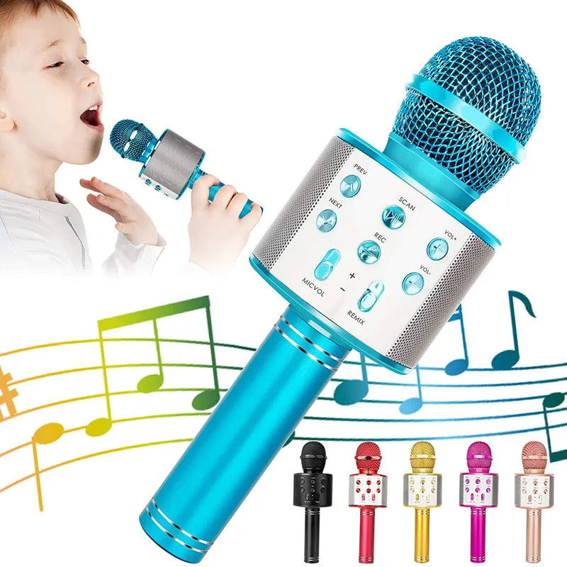 Kids Karaoke Microphone Fun Handheld Singing Toy for Boys & Girls