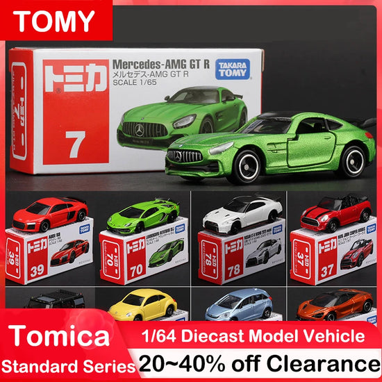 Tomica Mini Diecast Toy Cars – Alloy Sports Vehicle Collection for Kids & Collectors