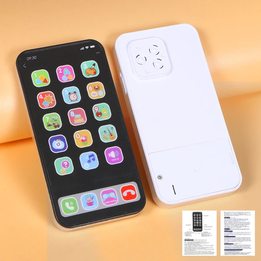 Kids Learning Music Phone Touch Screen Educational Toy with English & Fun Sounds