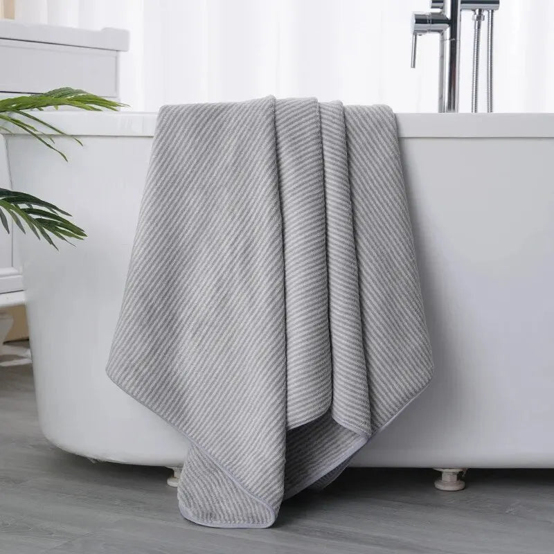 PCS Thickened Bath Towels for The Body Microfiber Towel for Gym Sports Shower Robe for Spa Beath Home