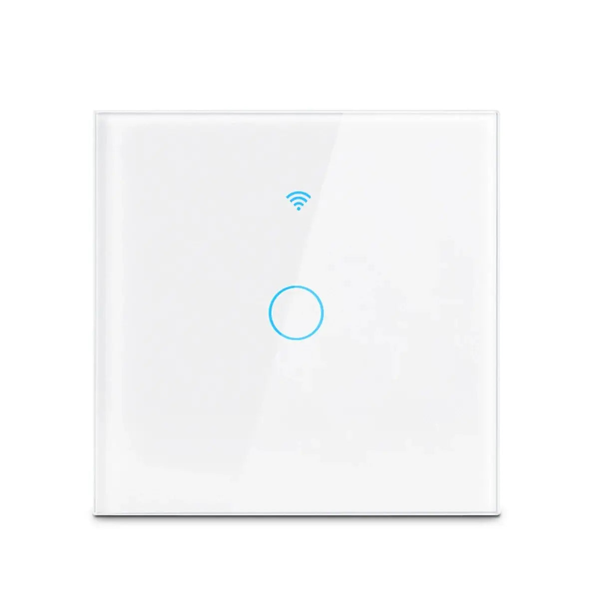 EU Tuya WiFi Smart Switch RFMhz Remote Wall Touch Sensor Lightes Switch Works With Alexa No Neutral Wire Wireless Gang