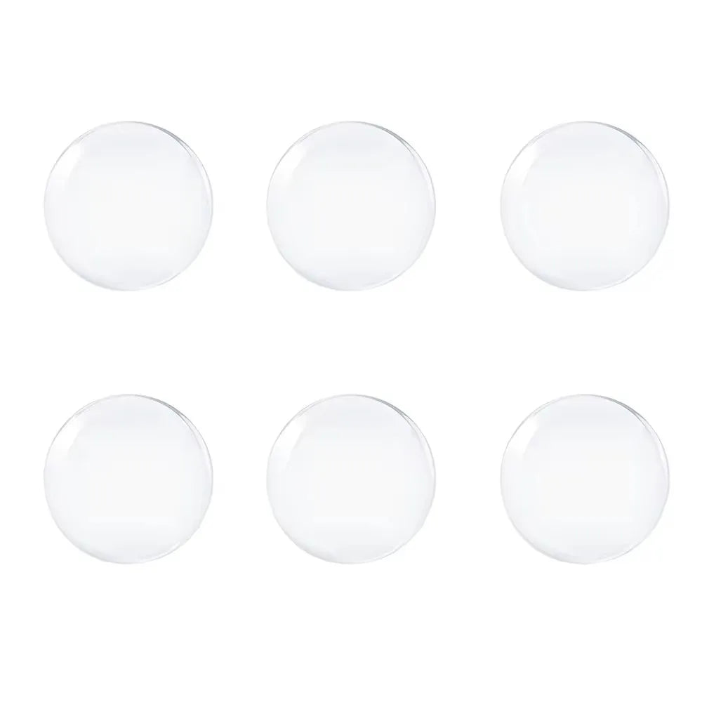 pcs Door Handle Bumper Pad Self Adhesive Transparent Silicone Wall Protector Anti Bump Washable Reusable Round Door Stopper