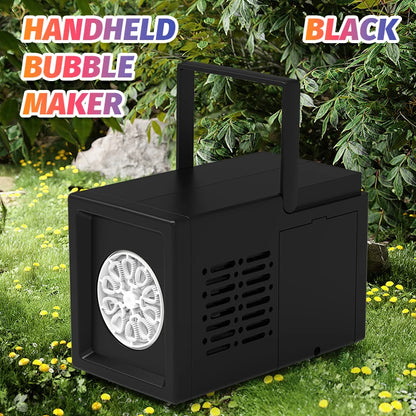 Automatic Bubble Blower Machine – Handheld Electric Bubble Toy for Kids Outdoor Fun