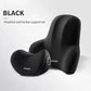 Memory Foam Car Neck & Lumbar Support Pillow – Breathable Headrest & Back Cushion