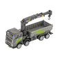 1:50 Construction Vehicle Toy Set – Bulldozer, Excavator, Crane &amp; Forklift Models