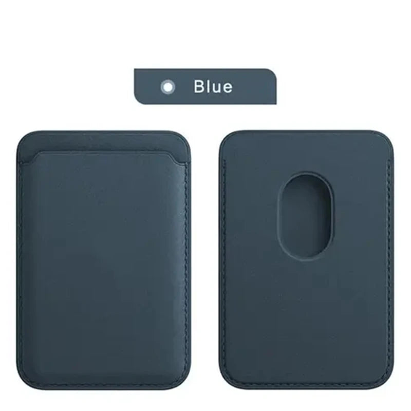 Leather Wallet Case For iPhone 15 Pro Max Magsafe Wallet Leather Compatible For iPhone 14 13 12 Card Holder with MagSafe Magnet - Zecs shopping