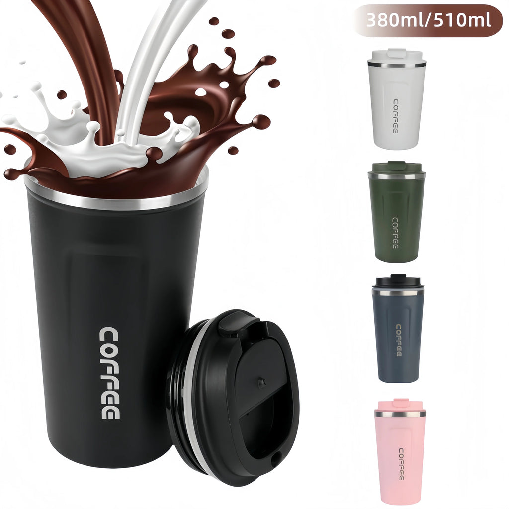 ML Leakproof Travel Thermo Cup for Tea Water Coffee Cup Double-layer Insulation Cold And Hot Thermo Cafe Thermos Mug
