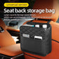 Leather Car Seat Storage Bag – Multifunctional Organizer & Hanging Trash Bin