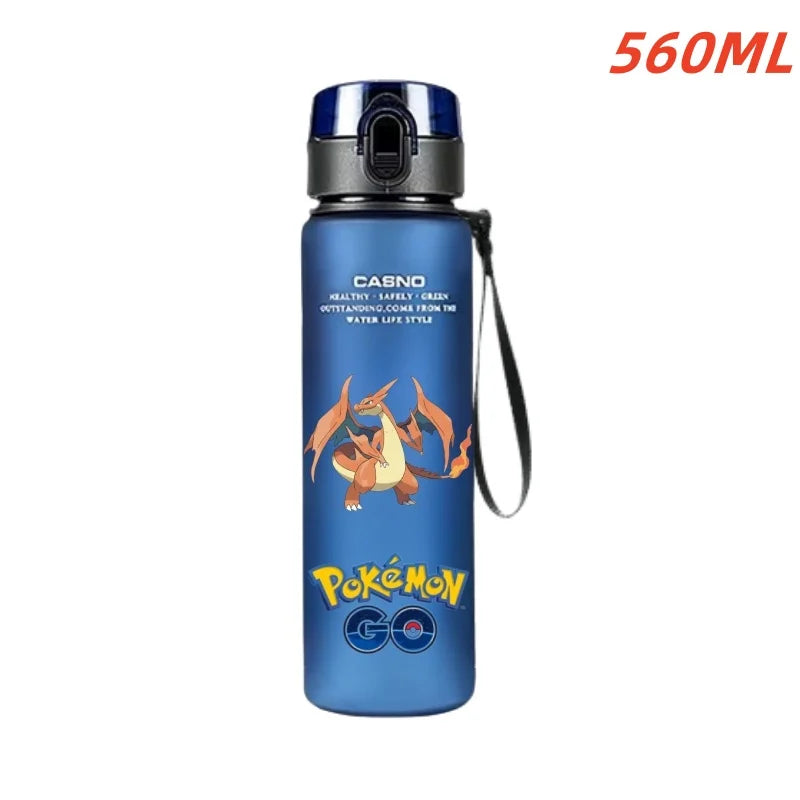Pokemon Water Bottle ML Cute Pikachu & Gengar Kids Sports Cup Large Capacity Portable Drink Bottle