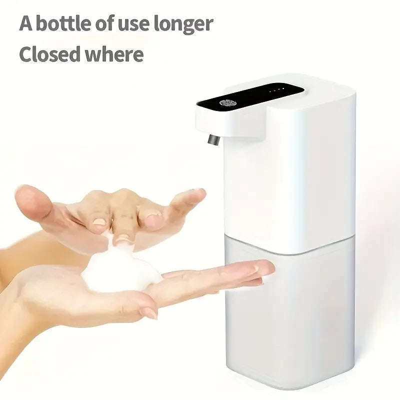 P Automatic Soap Dispenser Infrared Sensor Foam Hand Sanitizer USB Rechargeable Foaming Hand Soap Dispenser For Bathrooms