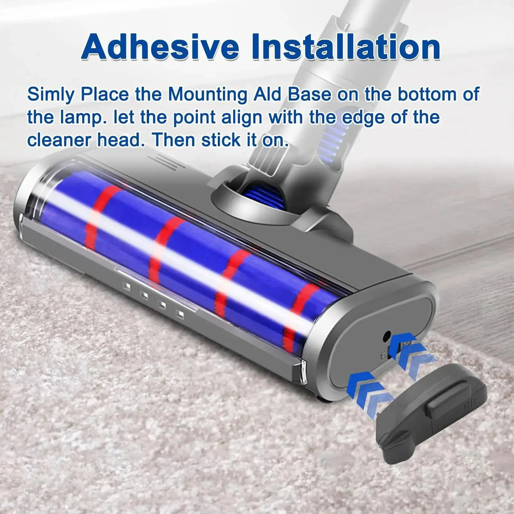 PC Vacuum Cleaner Dust Display LED Lamp Detect Microscopic Dust & Invisible Pet Hair Vacuum Cleaner AccessoriesNo Battery