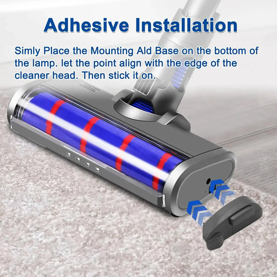 Vacuum Cleaner Dust Detection LED Light – Invisible Dust & Pet Hair Finder Accessory