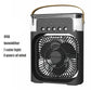 Portable Mini Air Cooler Fan – LED Night Light Desktop Air Conditioner for Home & Office