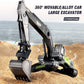 1:50 Construction Vehicle Toy Set – Bulldozer, Excavator, Crane &amp; Forklift Models