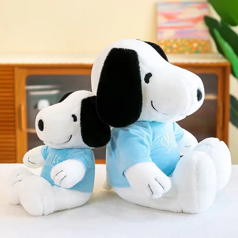 cm New Cartoon Cute Snoopy Plush Toy Pillow Sofa Back Plush Doll Gifts For Children