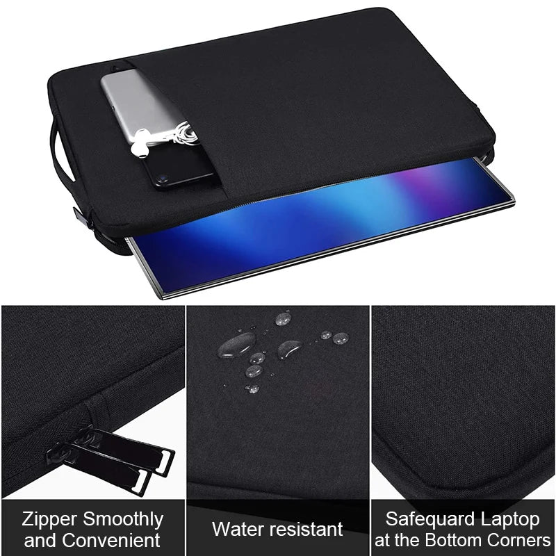 Laptop Sleeve Handbag Case Inch for Macbook Pro Air Waterproof Notebook Cover Lenovo ASUS Huawei Bag