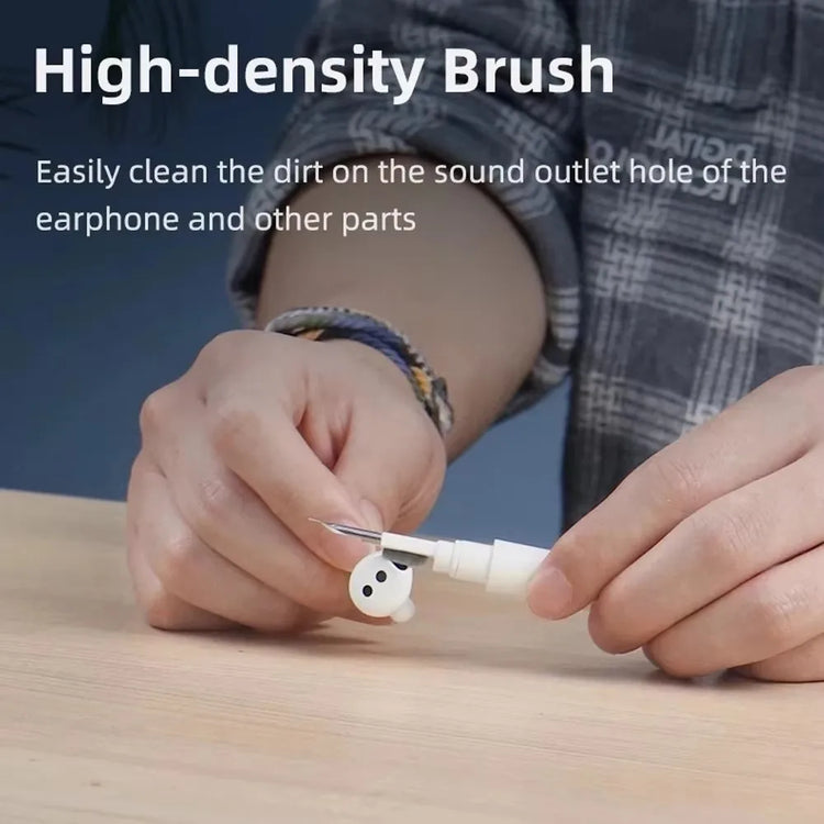 1pc Portable Bluetooth Earphone Plug Cleaning Tool Cleaning Set Dust Cleaning Pen Earphone Plug Cleaning Brush - Zecs shopping