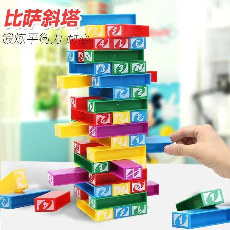 Spin Card Wheel Game Family Parent Child Gathering Desktop Game Drawing Blocks Stacking High ChildrenS Puzzle Interactive Toys