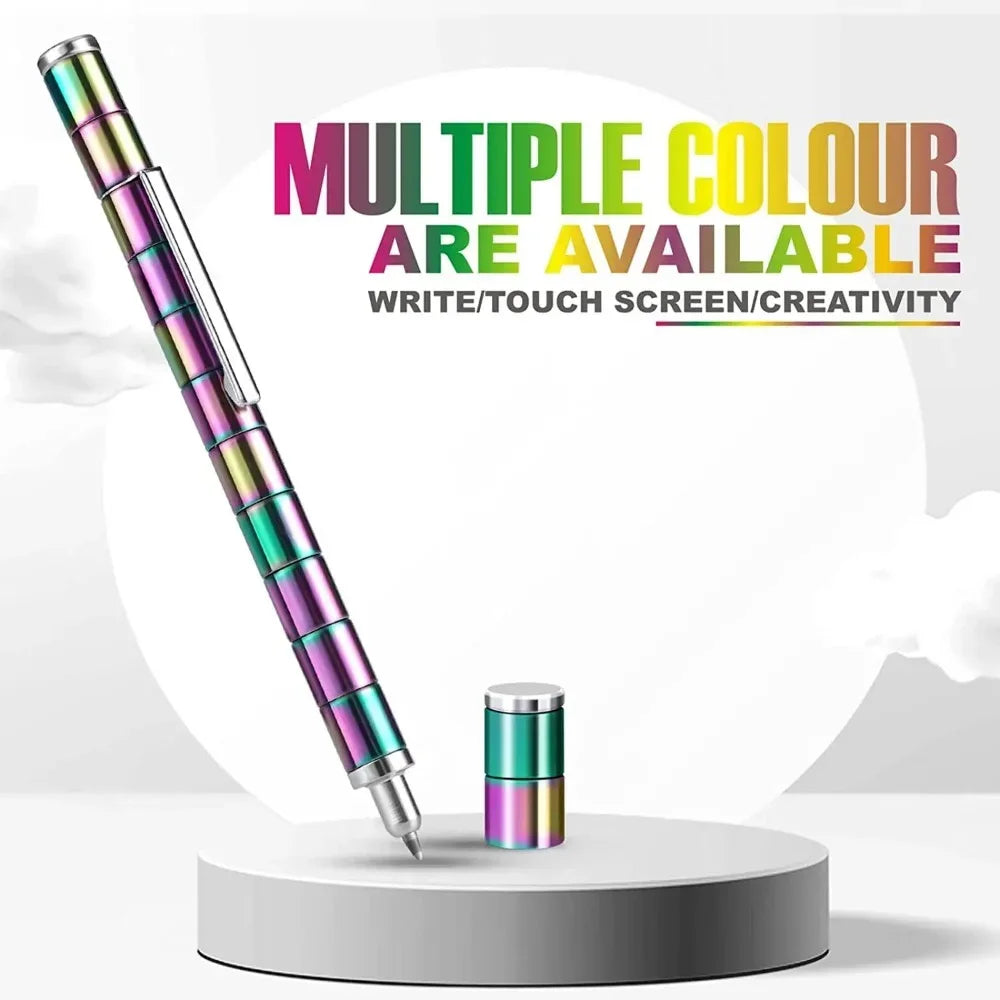 Decompression magnetic pen fidgeting magnetic pen multifunctional novel pen for relieving fidgety pressure a gift for friends