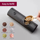 Electric Automatic Salt & Pepper Grinder Set – Adjustable Spice Mill with LED Light