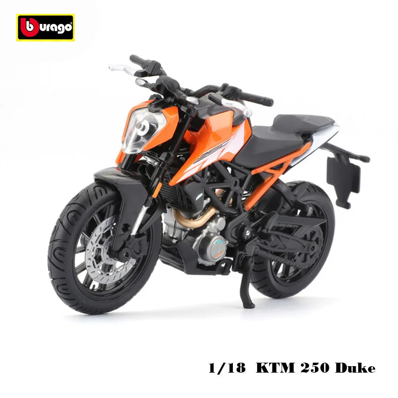 KTM Supermoto R & Honda Africa Twin Adventure Alloy Diecast Motorcycle Model Collectible Gift