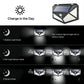 100 LED Solar Motion Sensor Wall Light – Waterproof Outdoor Garden Security Lamp