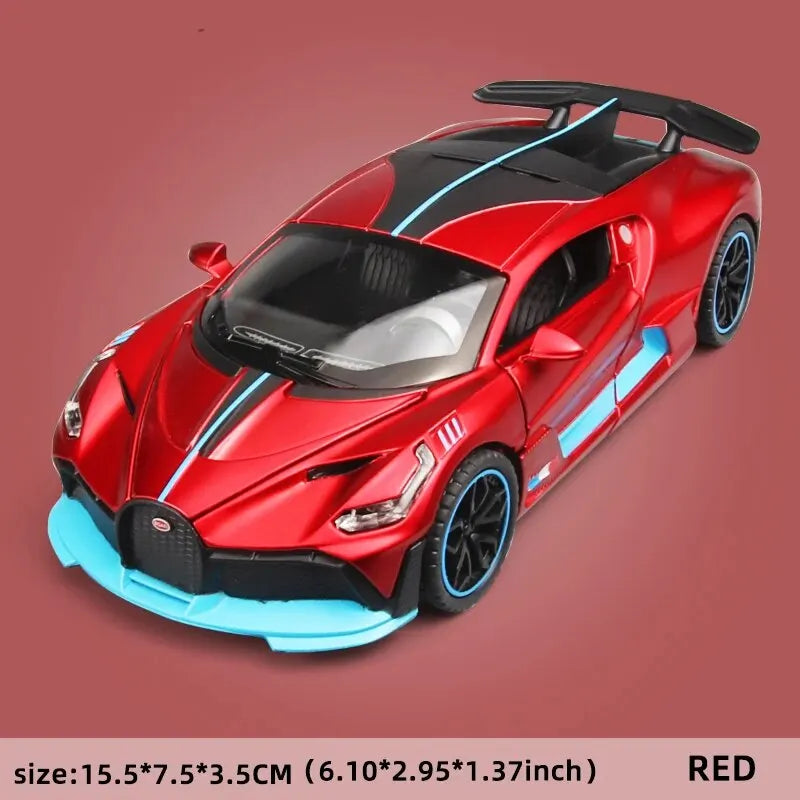 Model For Bugatti Metal Vehicle Racing Alloy Model Car Miniature Diecast
