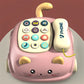 3-in-1 Baby Musical Phone Toy – Interactive Learning Cat Telephone for Toddlers