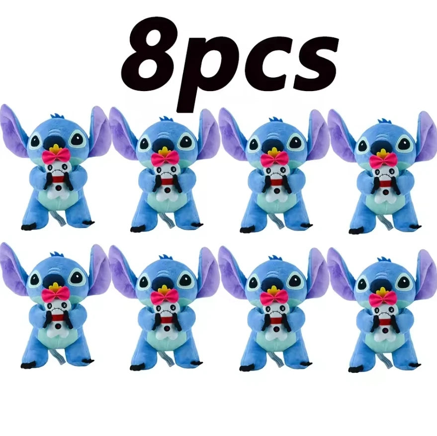 12cm 20cm 25cm Stitch Stuffed Plush Models Cartoon Stuffed Plush Dolls Anime Plush Baby Toys Kawaii Kids Birthday Gift - Zecs shopping