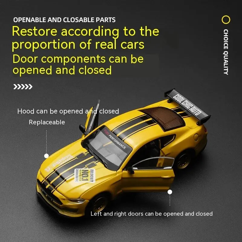 Cca Diy Customizable Scale Ford Mustang Alloy Premium & Affordable