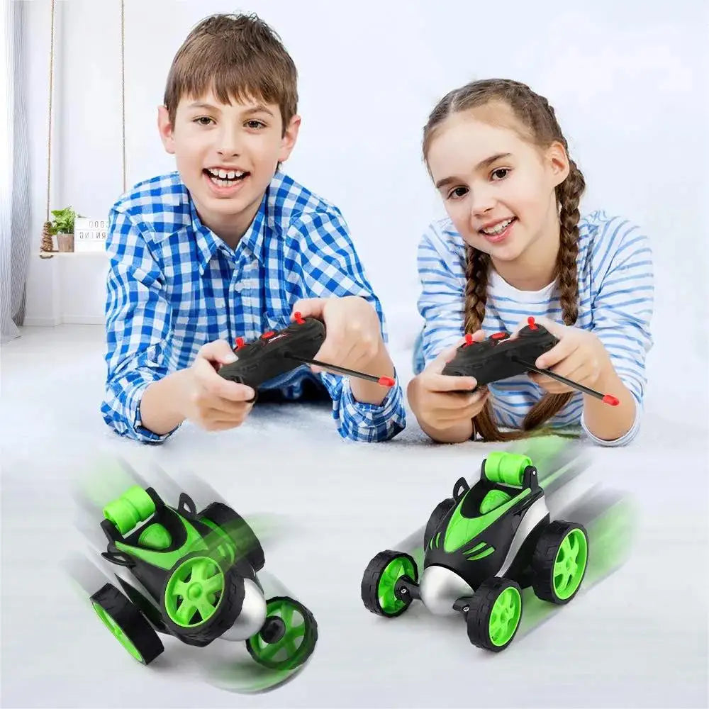 RC Stunt Car Flip Spin & Race Toy for Kids