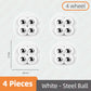 Self-Adhesive Mini Caster Wheels – Universal Rotating Wheels for Storage Boxes & Small Appliances