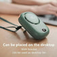 Portable Bladeless Turbo Fan – Rechargeable Ultra-Quiet Handheld & Neck Cooling Fan