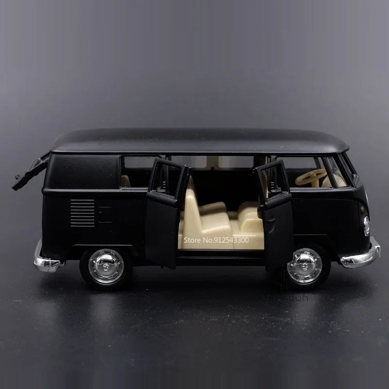 Diecasts Volkswagen Miniature Cars Vw T Bus Toys Alloy Diecasts Scale Metal Collection Cars Models Vehicles